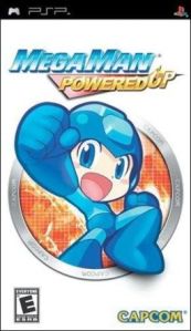 Cover art for the PSP game Mega Man Powered Up