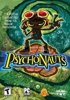 Box art for the PC game Psychonauts