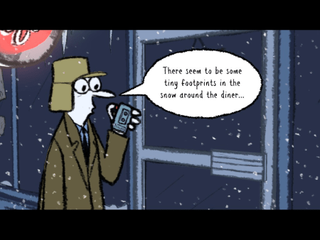 Spoken exposition from Agent Tethers