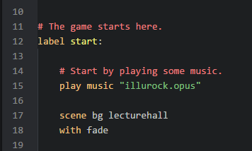 Working with Ren’Py: Part 4: Menus, Labels, and Jumps – Digital Ephemera