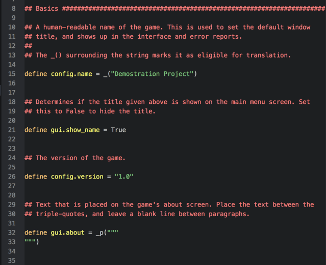 Rpy Plane Example Customizing Ren’Py: Part 1: Editing options.rpy – Digital Ephemera