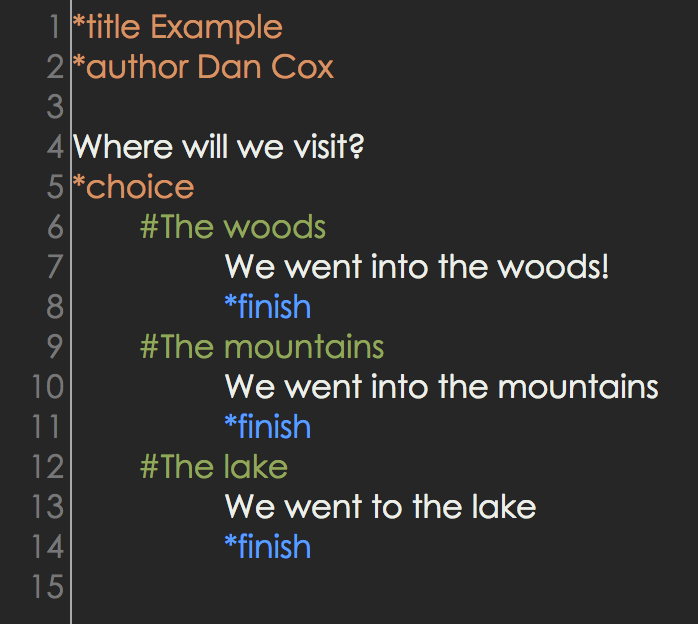 Learning ChoiceScript: Part 2: Choice, Finish, and Ending – Digital ...